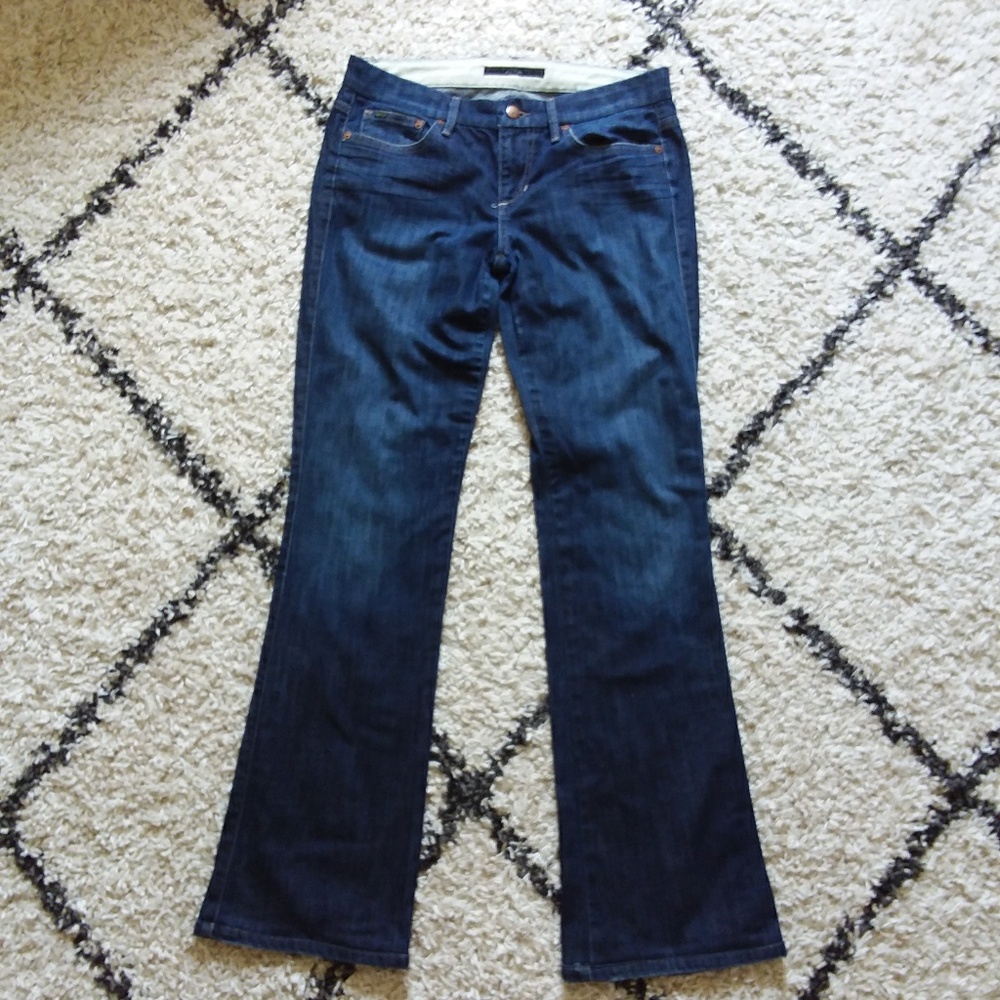 Joe's Jeans Rocket flare fit medium wash jeans